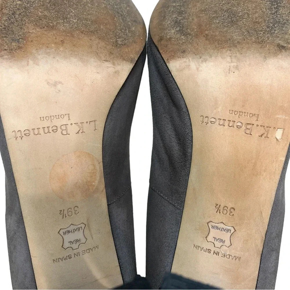 LK Bennett London 2 Color Tone Heel 4in Size 9.5 - Picture 6 of 8